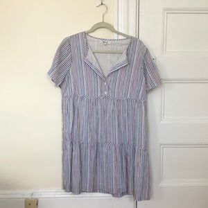Madewell stripped dress